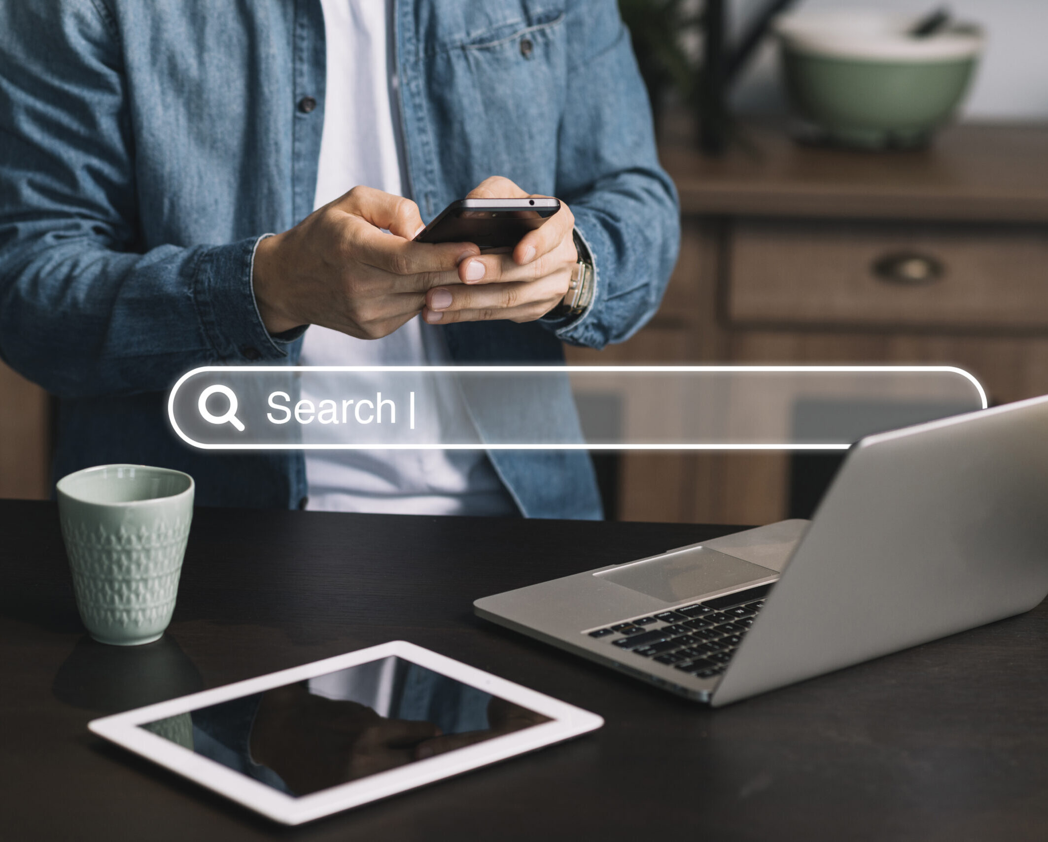 homepage-concept-with-search-bar